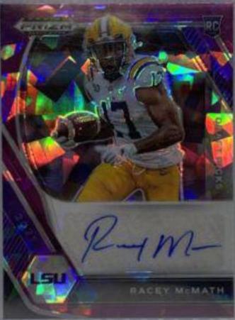 Racey McMath [Purple Ice Prizm] #DPA-RAC
