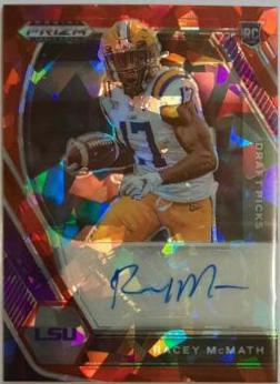 Racey McMath [Red Ice Prizm] #DPA-RAC