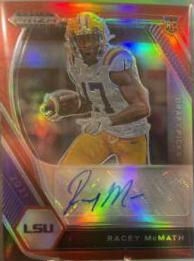 Racey McMath [Red Prizm] #DPA-RAC