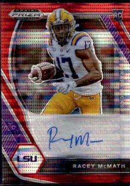 Racey McMath [Red Pulsar Prizm] #DPA-RAC
