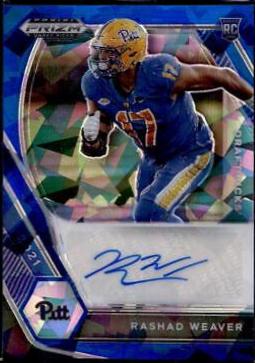Rashad Weaver [Blue Ice Prizm] #DPA-RAS