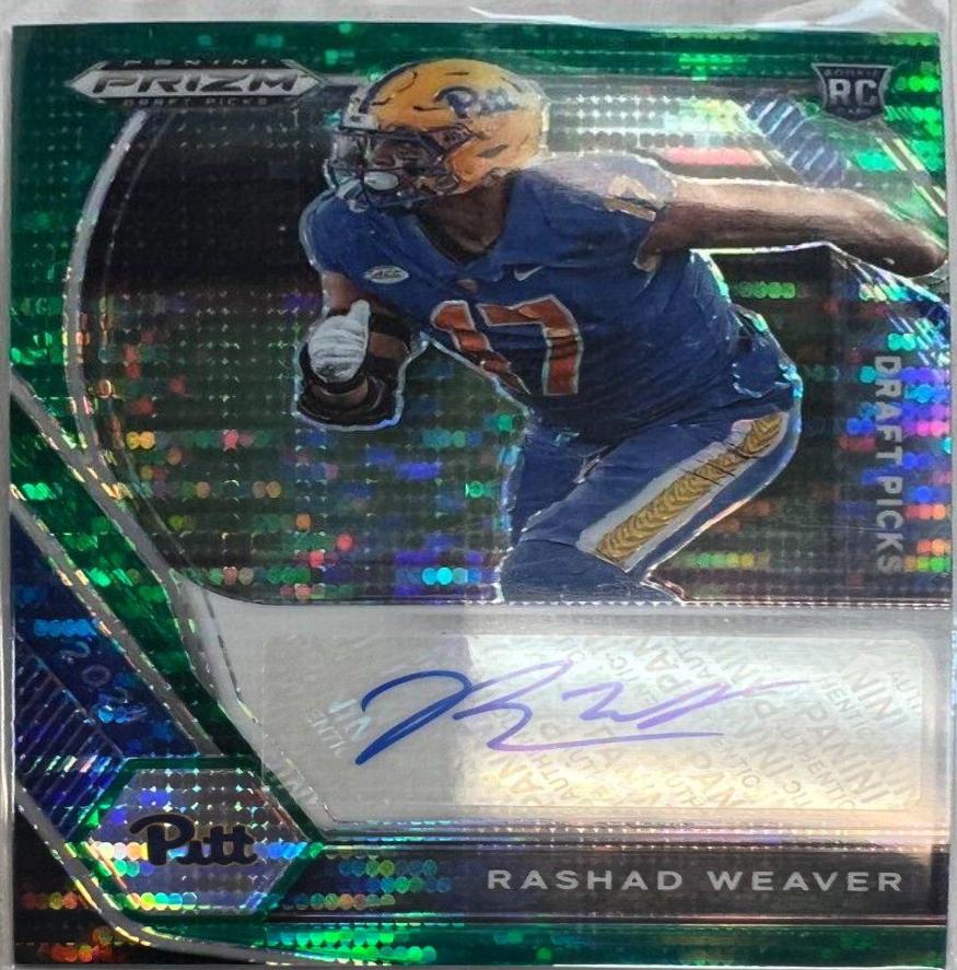 Rashad Weaver [Green Pulsar Prizm] #DPA-RAS