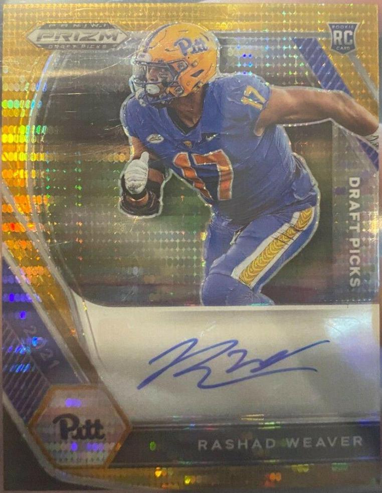 Rashad Weaver [Orange Pulsar Prizm] #DPA-RAS