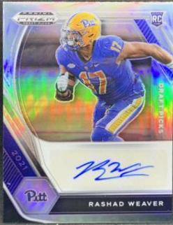 Rashad Weaver [Silver Prizm] #DPA-RAS