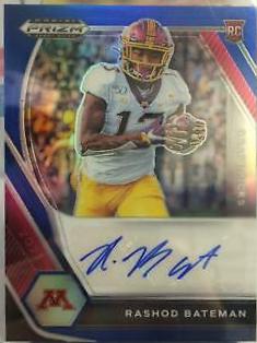 Rashod Bateman [Blue Prizm] #DPA-RBA