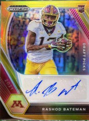 Rashod Bateman [Gold Prizm] #DPA-RBA