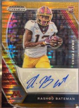 Rashod Bateman [Orange Pulsar Prizm] #DPA-RBA