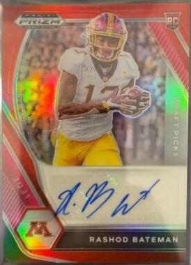 Rashod Bateman [Red Prizm] #DPA-RBA