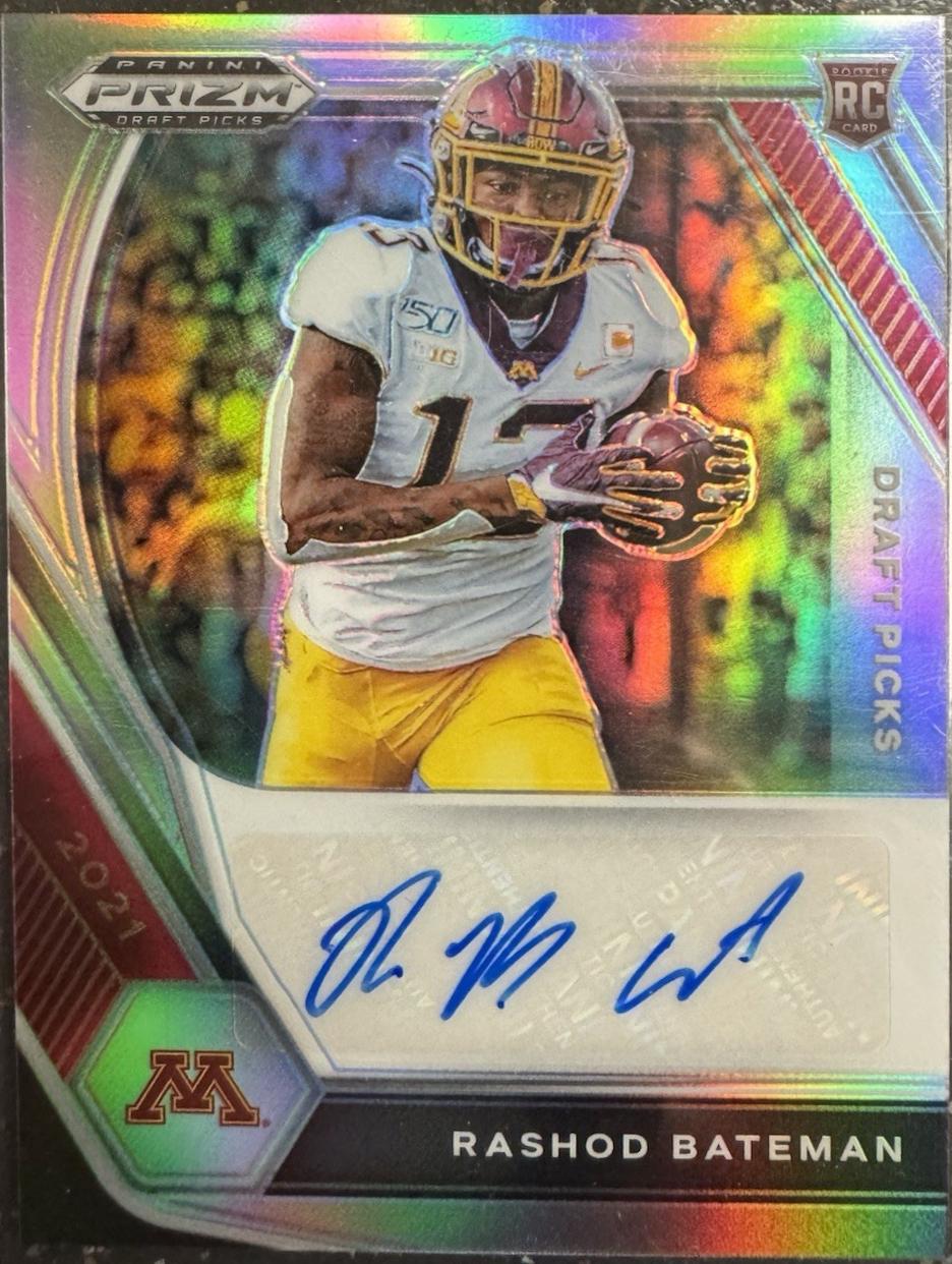Rashod Bateman [Silver Prizm] #DPA-RBA
