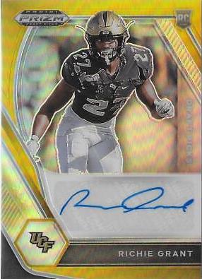 Richie Grant [Gold Prizm] #DPA-RGR