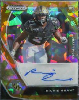 Richie Grant [Orange Ice Prizm] #DPA-RGR