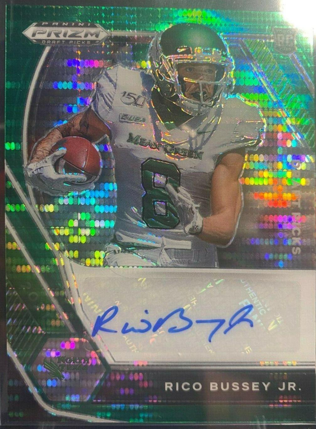Rico Bussey Jr. [Green Pulsar Prizm] #DPA-RBJ