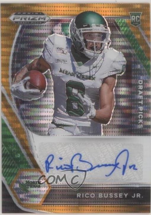 Rico Bussey Jr. [Orange Pulsar Prizm] #DPA-RBJ