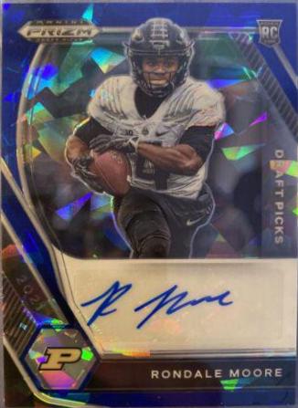 Rondale Moore [Blue Ice Prizm] #DPA-RMO