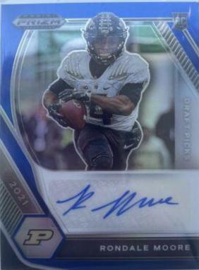 Rondale Moore [Blue Prizm] #DPA-RMO