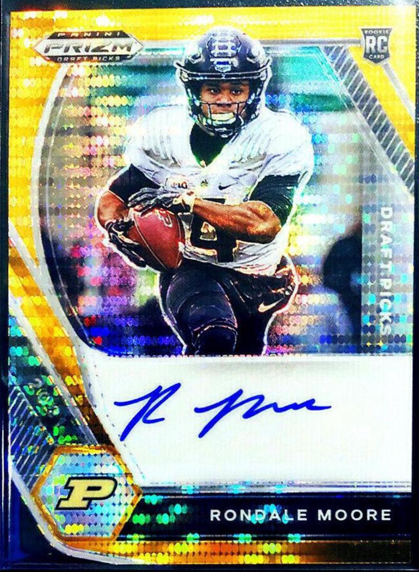 Rondale Moore [Orange Pulsar Prizm] #DPA-RMO