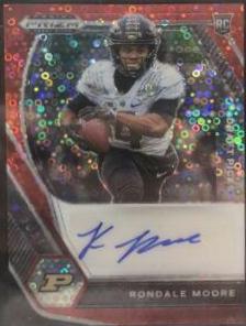 Rondale Moore [Red Circles Prizm] #DPA-RMO