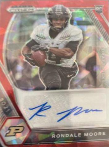 Rondale Moore [Red Ice Prizm] #DPA-RMO