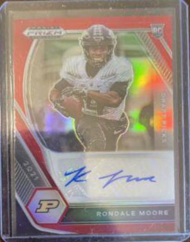 Rondale Moore [Red Prizm] #DPA-RMO