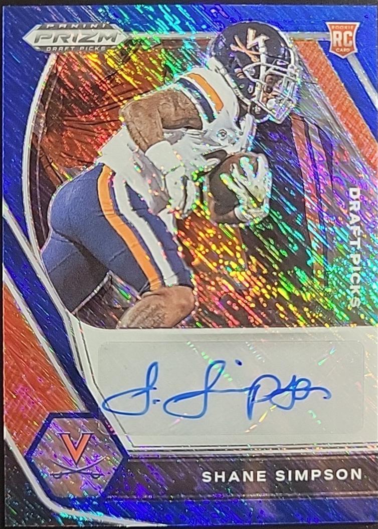 Shane Simpson [Blue Shimmer Prizm] #DPA-SSI
