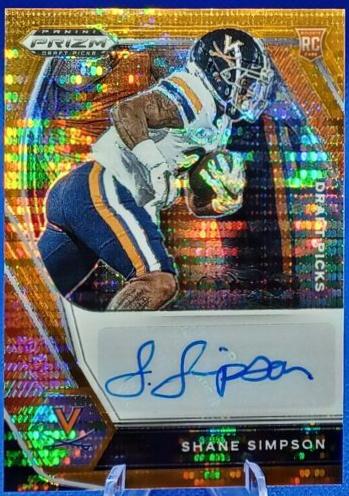 Shane Simpson [Orange Pulsar Prizm] #DPA-SSI
