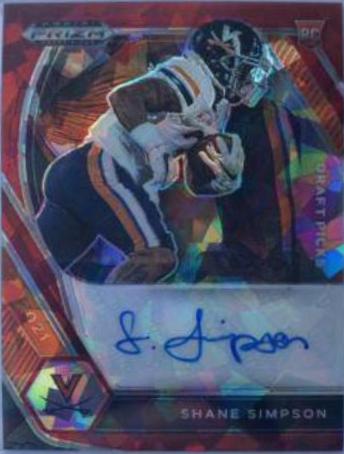 Shane Simpson [Red Ice Prizm] #DPA-SSI