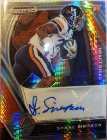 Shane Simpson [Silver Prizm] #DPA-SSI