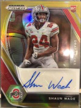 Shaun Wade [Gold Prizm] #DPA-SWA