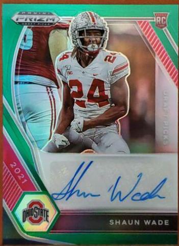 Shaun Wade [Green Prizm] #DPA-SWA