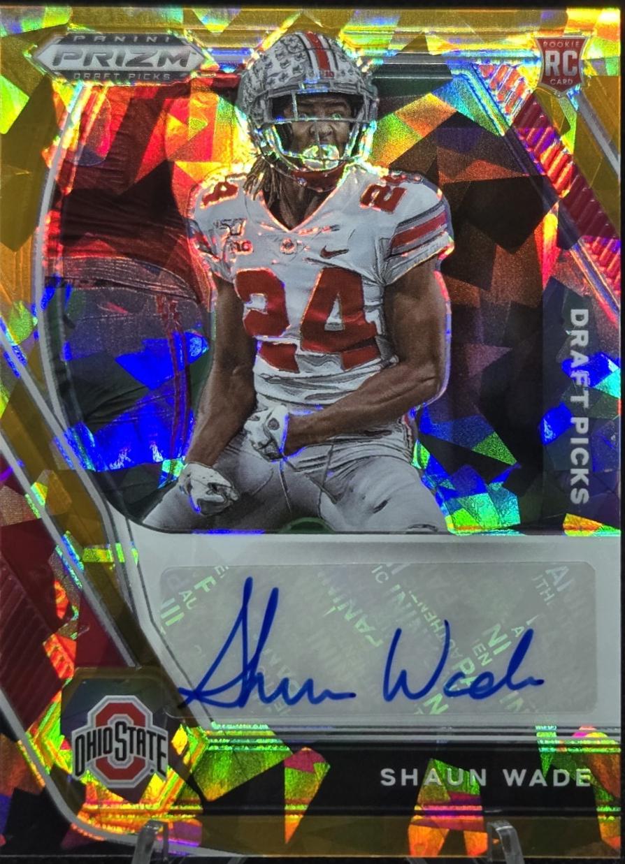 Shaun Wade [Orange Ice Prizm] #DPA-SWA