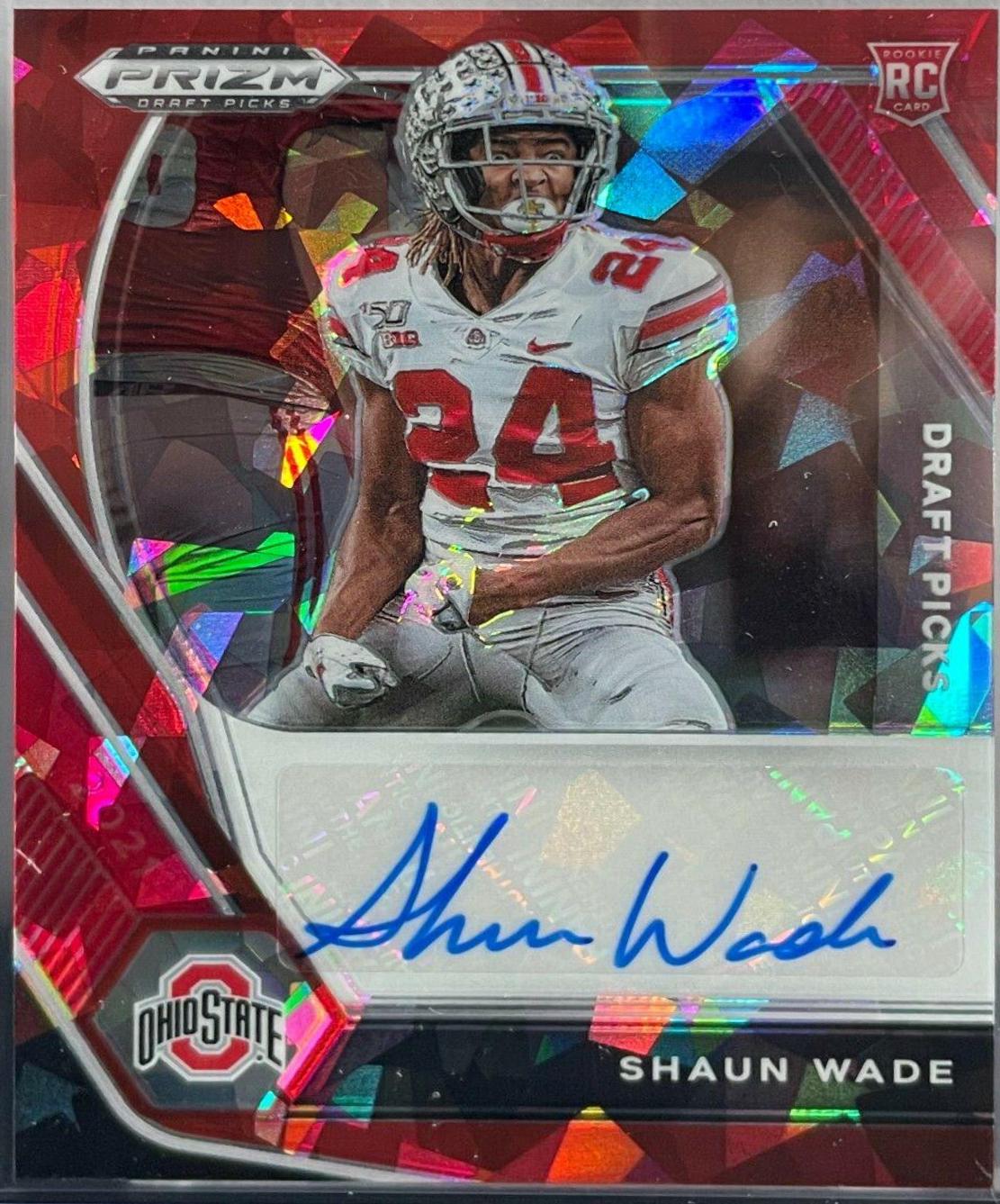 Shaun Wade [Red Ice Prizm] #DPA-SWA