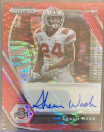 Shaun Wade [Red Pulsar Prizm] #DPA-SWA