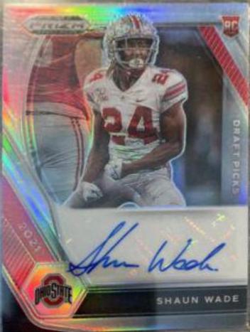 Shaun Wade [Silver Prizm] #DPA-SWA
