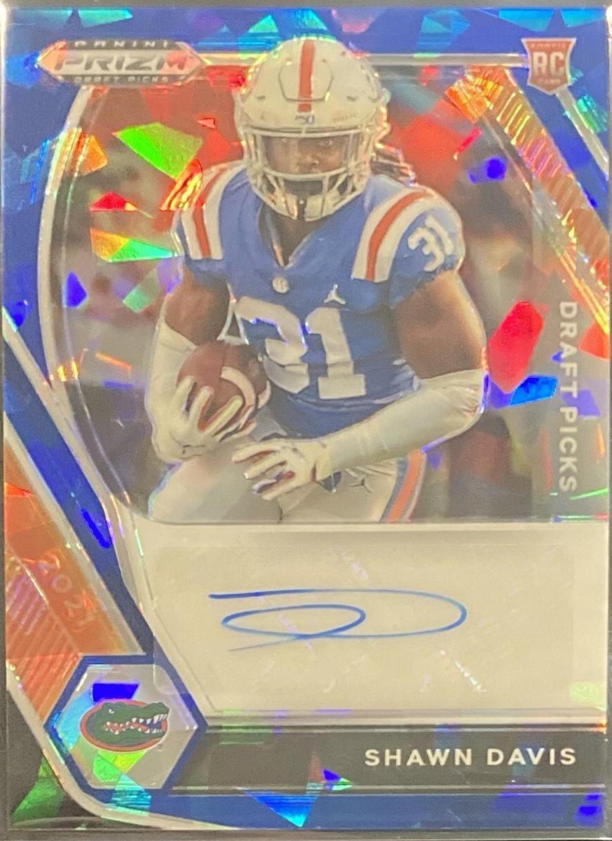 Shawn Davis [Blue Ice Prizm] #DPA-SDA