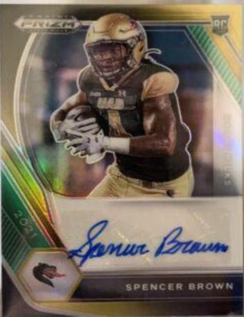 Spencer Brown [Black Gold Prizm] #DPA-SPB