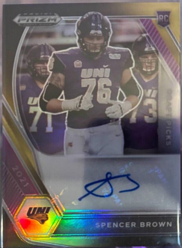 Spencer Brown [Black Gold Prizm] #DPA-SPE