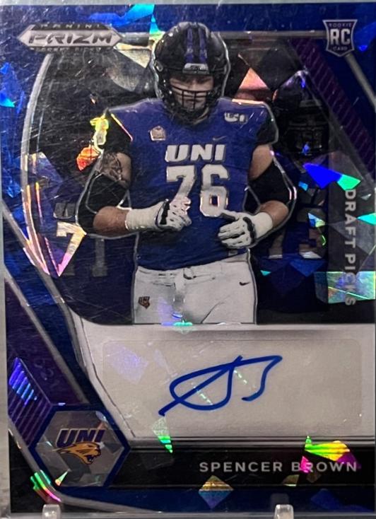Spencer Brown [Blue Ice Prizm] #DPA-SPE