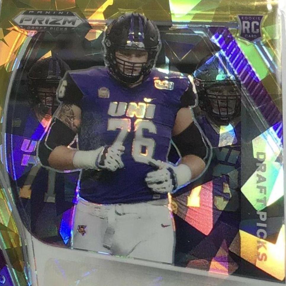 Spencer Brown [Gold Ice Prizm] #DPA-SPB