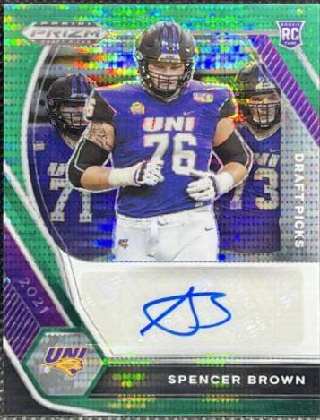 Spencer Brown [Green Pulsar Prizm] #DPA-SPE