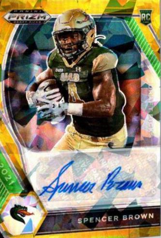 Spencer Brown [Orange Ice Prizm] #DPA-SPE