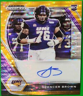 Spencer Brown [Orange Pulsar Prizm] #DPA-SPE