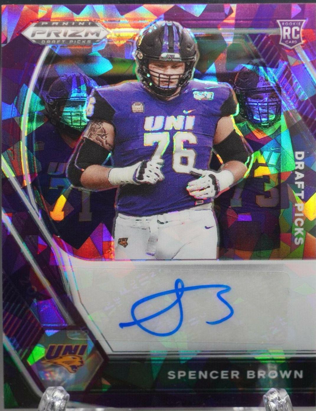 Spencer Brown [Purple Ice Prizm] #DPA-SPB