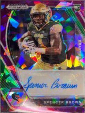 Spencer Brown [Purple Ice Prizm] #DPA-SPE