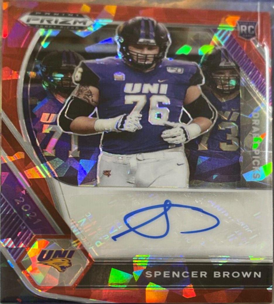 Spencer Brown [Red Ice Prizm] #DPA-SPB