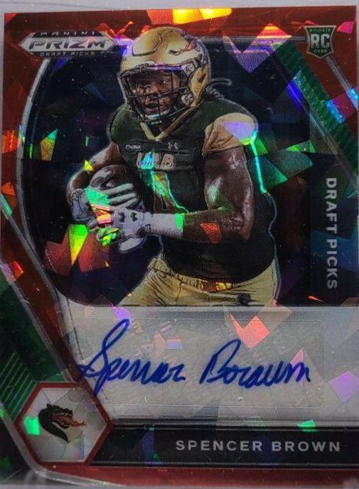 Spencer Brown [Red Ice Prizm] #DPA-SPE