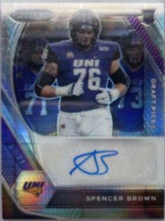 Spencer Brown [Silver Prizm] #DPA-SPB