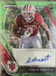 Stevie Scott III [Neon Green Circles Prizm] #DPA-SSC