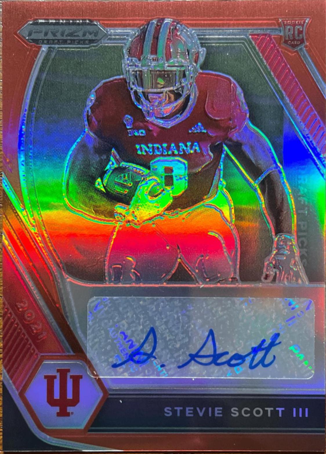 Stevie Scott III [Red Prizm] #DPA-SSC
