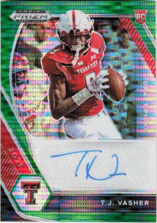 T. J. Vasher [Green Pulsar Prizm] #DPA-TJV