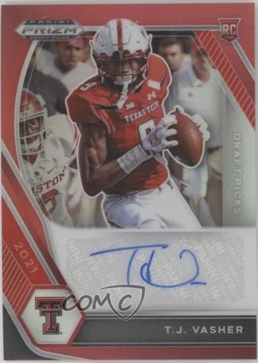 T. J. Vasher [Red Prizm] #DPA-TJV